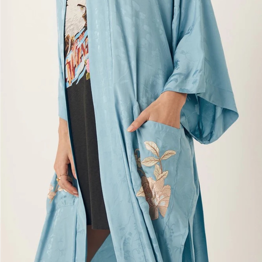 Spell Atrium Embroidered Maxi Robe - Picture 6 of 16